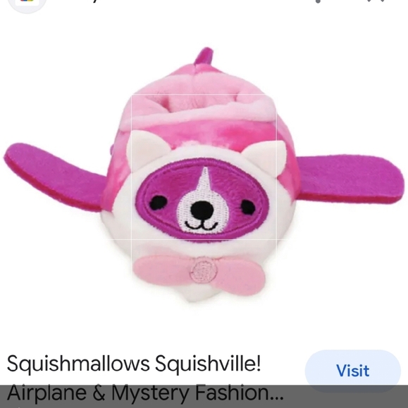 Squishmallow Set "Sveltana & "Pink Dog Airplane" - Picture 9 of 16